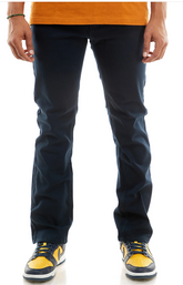 KDNK MEN TWILL SLIM PANTS SS201 JET BLACK